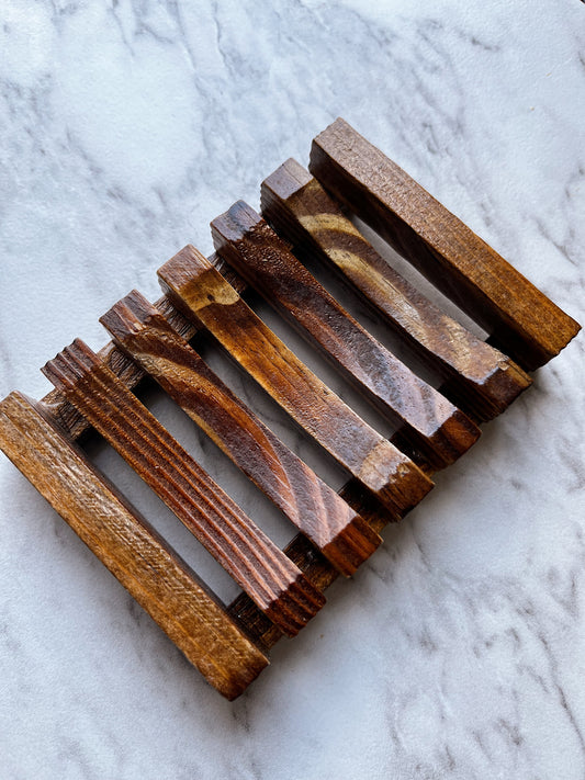 Bamboo Soap Draining Dish